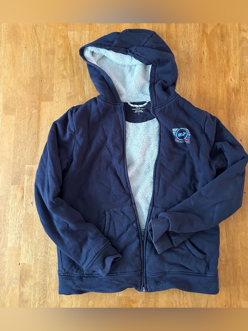 Boys Sherpa lined hoodie